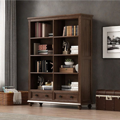 Bibliothèque de style campagne américaine