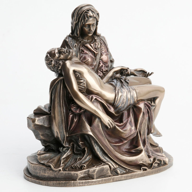 6,3 po de résine de polyester pieta