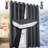 Philps Polyester Blend Blackout Single Curtain Panel-638718570-638718568