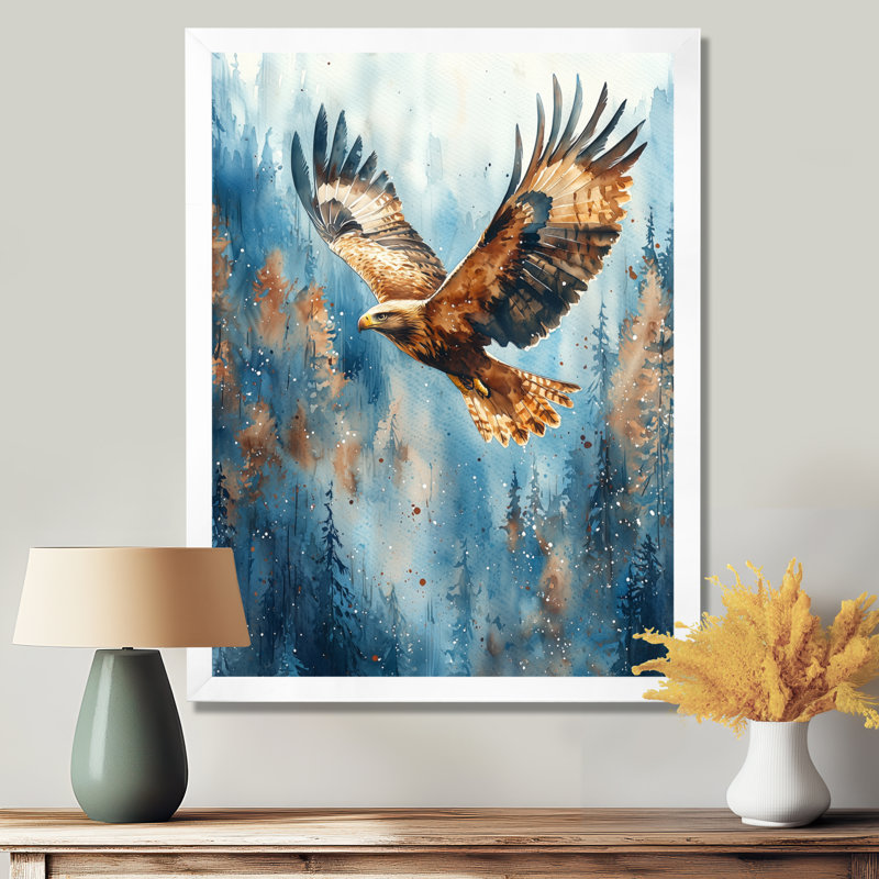 Pratik - Reproduction d'art mural animaux, H 32 po x l 16 po, Reproduction encadrée d'une seule photo, Blanc