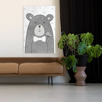 Petit ours fantaisiste, art contemporain