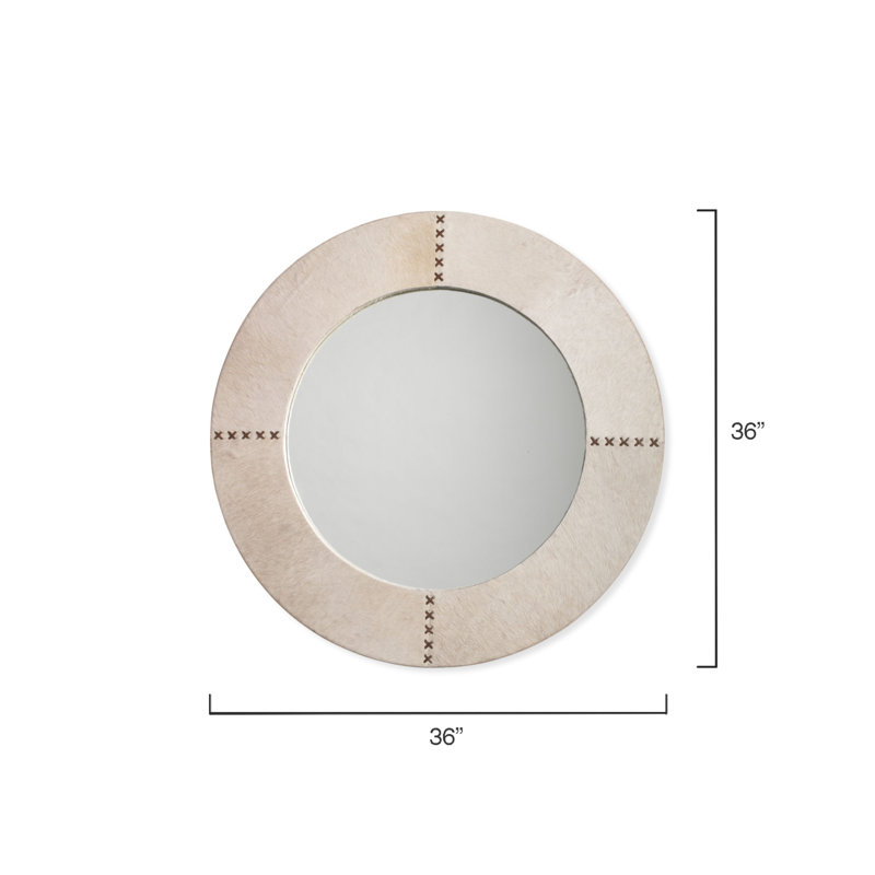 Circle Mirror, White