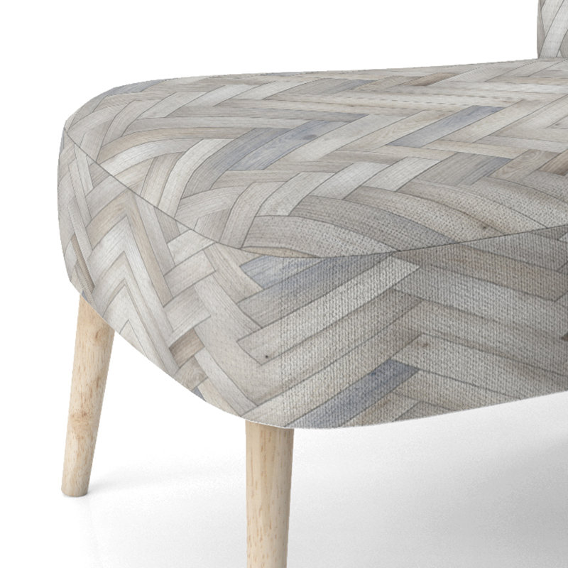 Chaise d'appoint rembourrée Jakota Nordic Elegance
