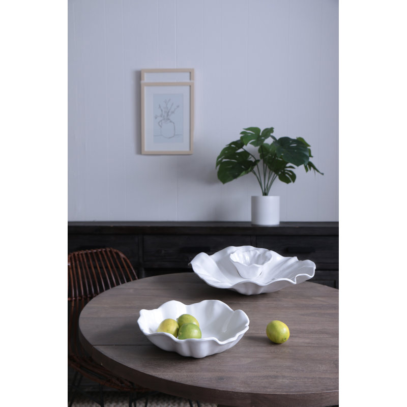 Vida Melamine Chips And Dip Platter