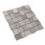 1.6 x 1.9 Marble Basketweave Mosaic Tile-58255617