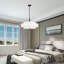 Flaire 5-Light Dimmable Steel Drum Chandelier with Linen Blend Shade-1875421391-1875421377