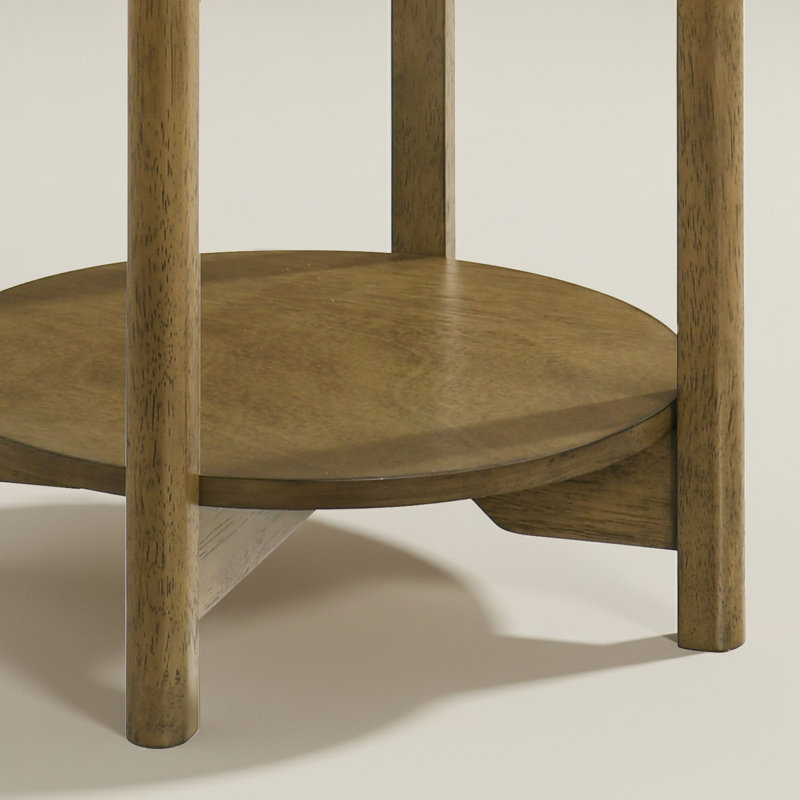 Timber Mid-Century 2 Piece Living Room Table Set
