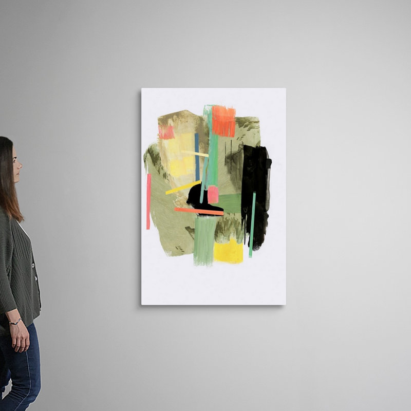 Reproduction d’art sur toile, "placebo II" par PI studio, Toile tendue, H 48 po x l 32 po x P 1,25 po