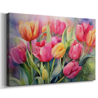 Floral Series-CLVI -Gallery Wrapped Cavas