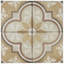 Carreau de porcelaine espagnol pour mur et plancher 8 "x 8" Encausto-36930916