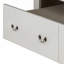 Charmant lit gigogne double en blanc classique