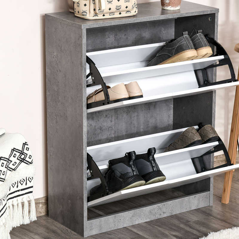 8 Pair Shoe Storage Cabinet