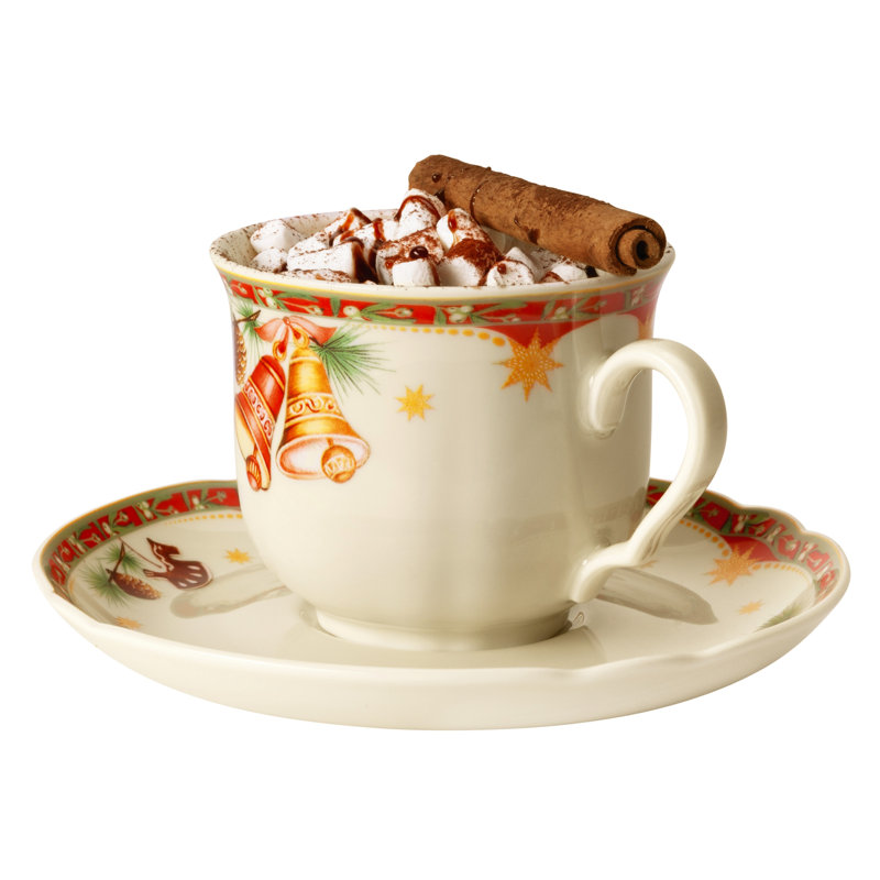 Seltmann Weiden Kombi-Untertasse 15 cm Marieluise Weinhachtsnostalgie