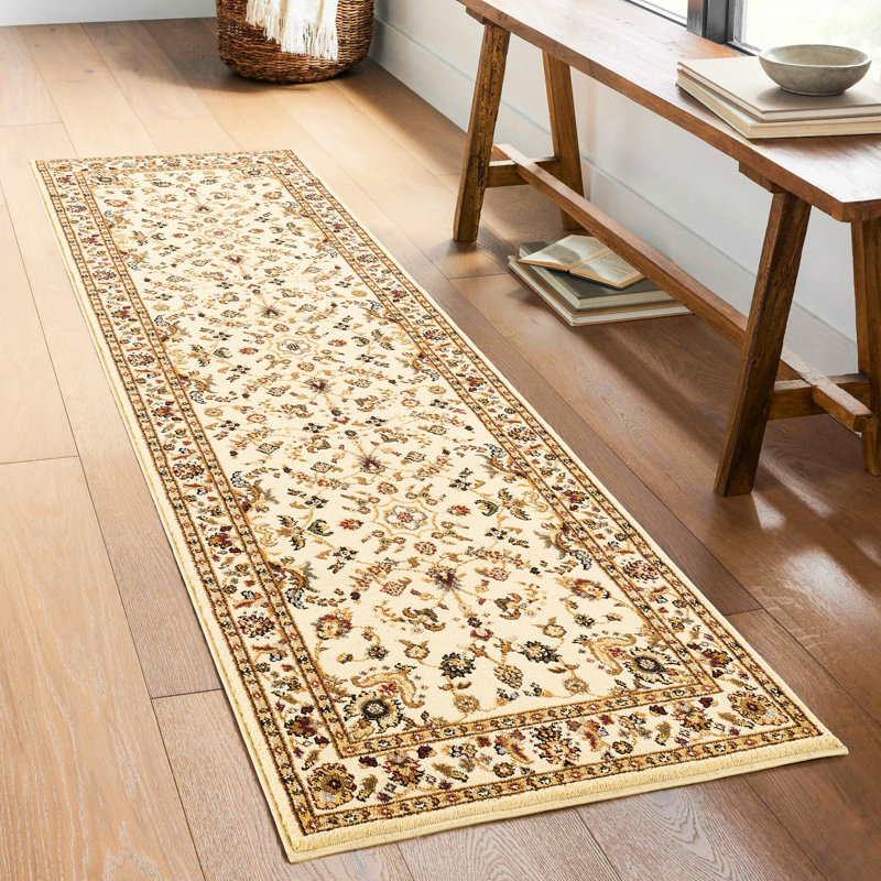 Tapis tout crème 2 pi. 7 po X 3 po, le polypropylène apporte un charme sans effort qui rend la maison plus attrayante