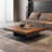 Italian Minimalist Square Coffee Table-107266457
