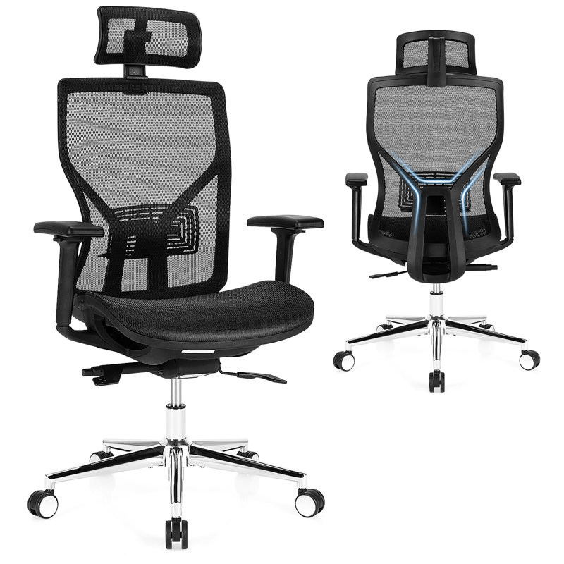 Inbox Zero Mokena Mesh Office Chair