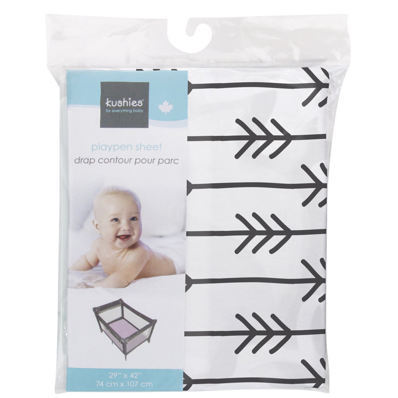 Feuille de landau one sens lit parapluie, Noir