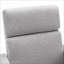 Fauteuil de chambre de bébé berçant moderne gris clair, fauteuil inclinable et pivotant moelleux pour adultes, sièges de salon