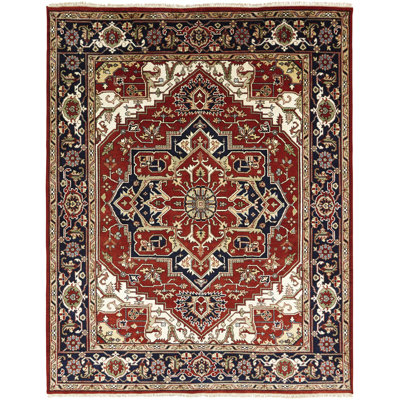 Marshfield Hand Knotted Wool Oriental Area Rug
