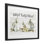 Grateful Thankful Blessed Pumpkins, reproduction encadrée sous verre, design par Carol Robinson