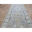 Tapis unique gris clair de 3 pi x 20 pi 1 po