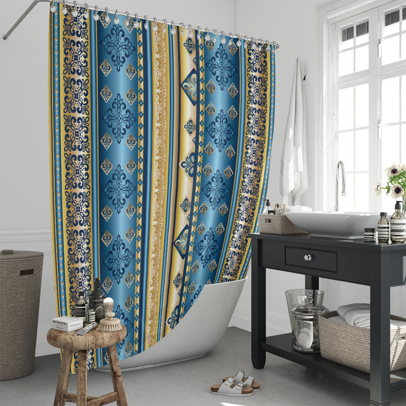 Shower Curtain, 70" H x 72" W