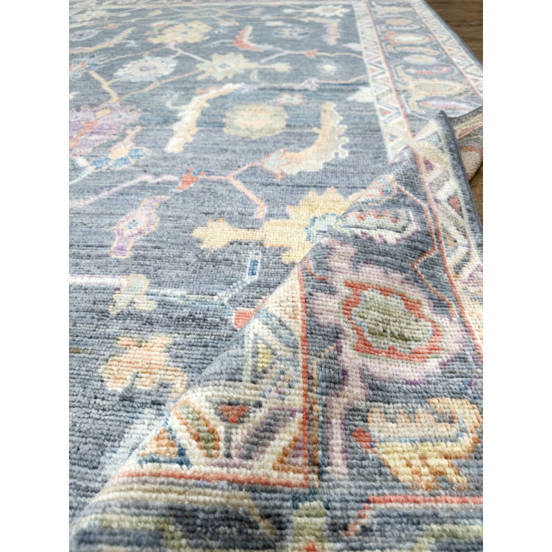 Alys: The Modern Oushak One-of-a-Kind 6'1" X 9' Hand Knotted Area Rug