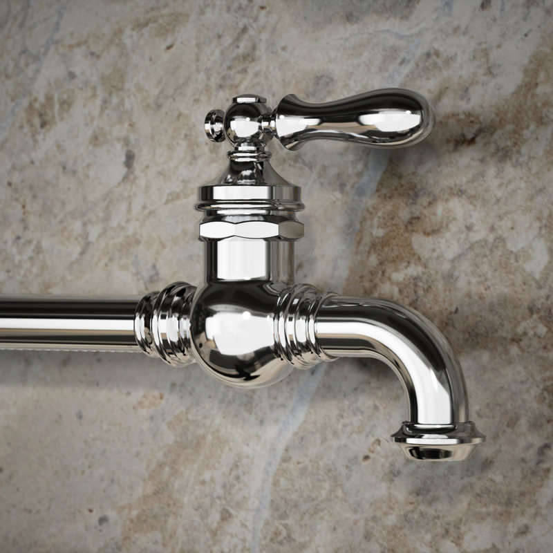 Artifacts® Single-Hole Wall-Mount Pot Filler, Polished Chrome