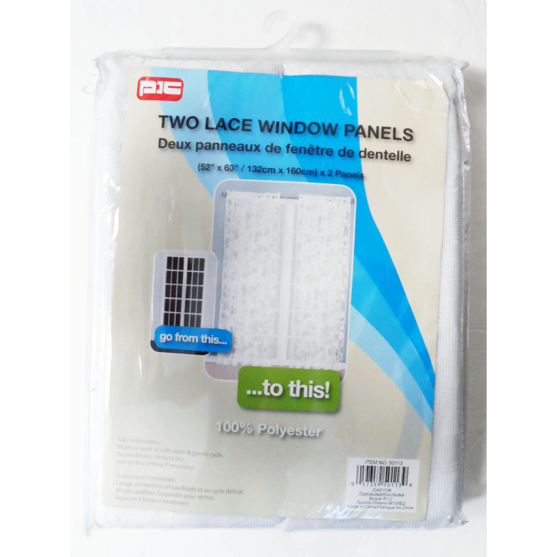 Sheer Curtain Pair