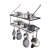 Metal Rectangle Wall Mounted Pot Rack