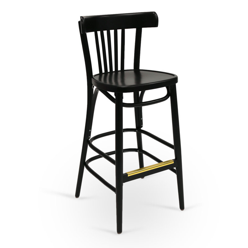 788 Series Bar Stool, Black