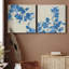 «Falling Leaves I», ensemble de 2 reproductions d'art sur toile tendue-96387313