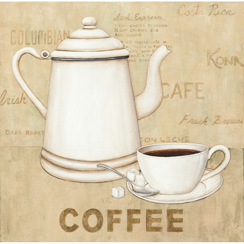 Coffee Cream by David Carter Brown - Wrapped Canvas Print, 51cm H x 51cm W x 3.8cm D