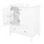 Meuble-lavabo de salle de bain avec lavabo en céramique