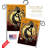 Double Sided 18.5'' H x 13'' W Polyester Flag Set
