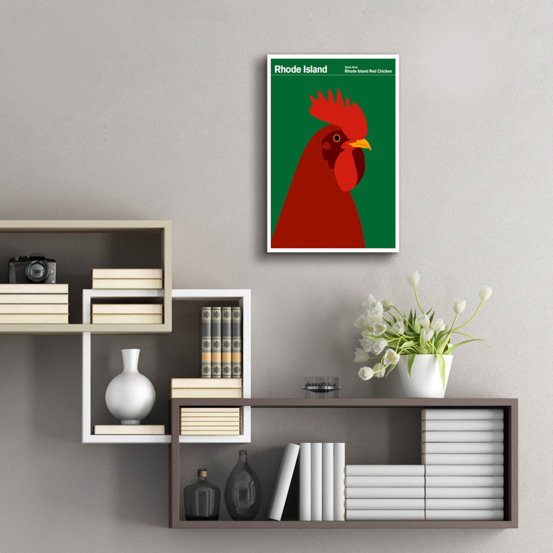 "State Posters 17" par Print Collection, H 24 po x l 16 po x P 0,2 po
