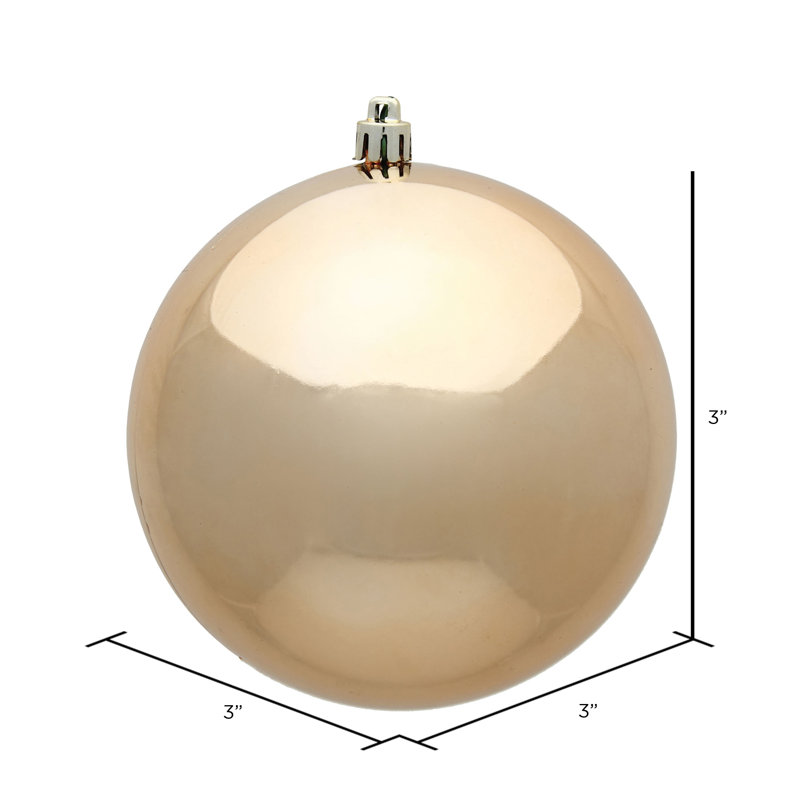 Babiole incassable, H 3 po x l 3 po x P 3 po, Café au lait brillant