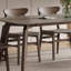 Ensemble de table à manger moderne et simple en bois massif-105170997