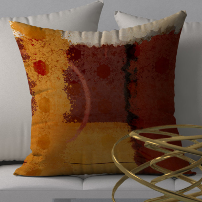 Housse de coussin carrée/insert, 24 po x 24 po