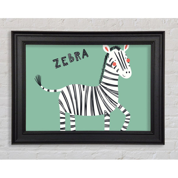 Isabelle & Max Zebra Pride - Single Picture Frame Print | Wayfair.co.uk