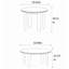 Table basse ronde
