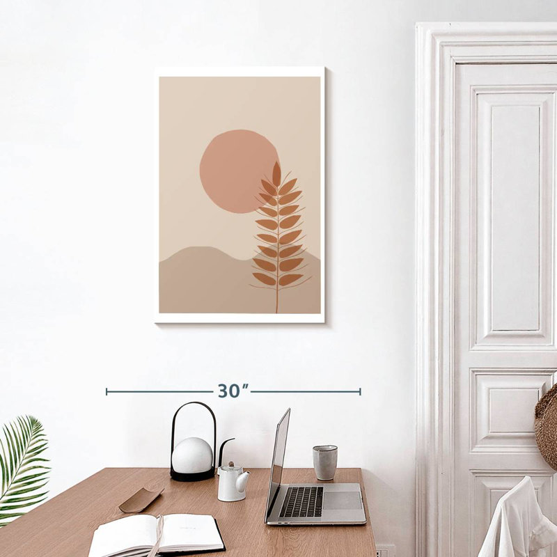 Alvord, paysage désertique abstrait, H 30 po x l 20 po