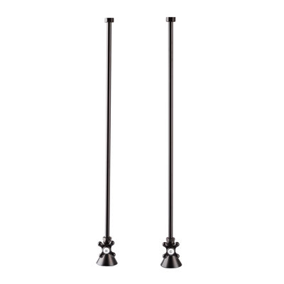 Straight Supply Lines with Shut Off Valves