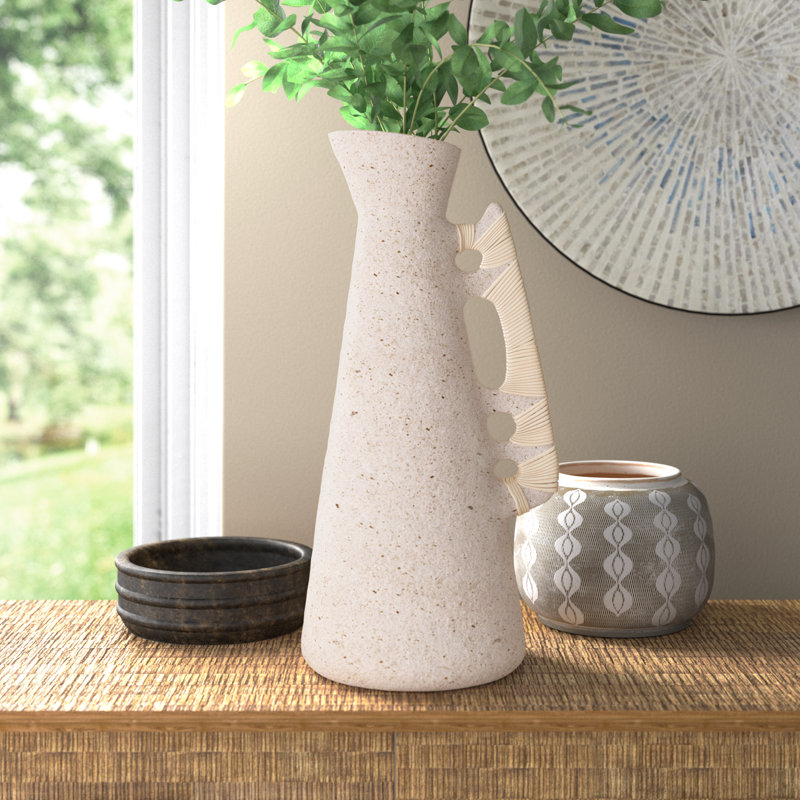 Imelda Handmade Terracotta Table Vase