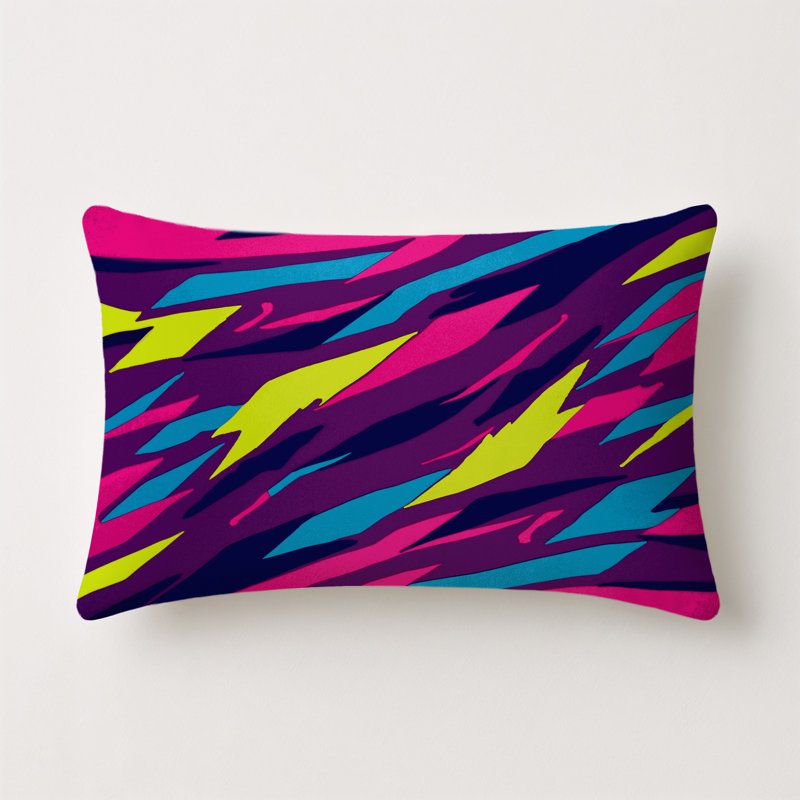 Dynamo Fade Indoor And Outdoor Throw Pillow, Rectangle 18"H x 25"W