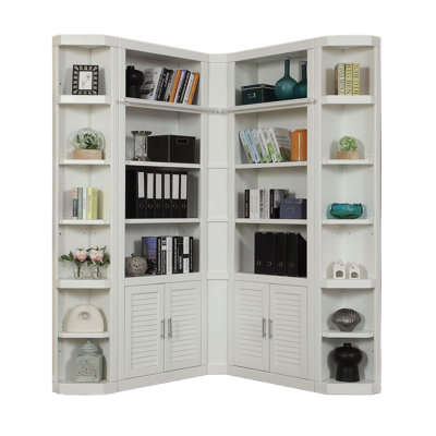 Alekhya Wood Library Bookcase