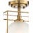 Plafonnier semi-encastré 1 lumière 10 po