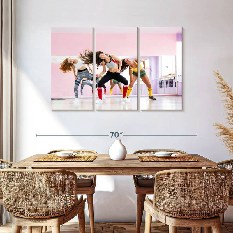 Enn Dance Class, 36" H x 57" W
