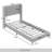 Glam Wingback Platform Bed-15261874-15261878