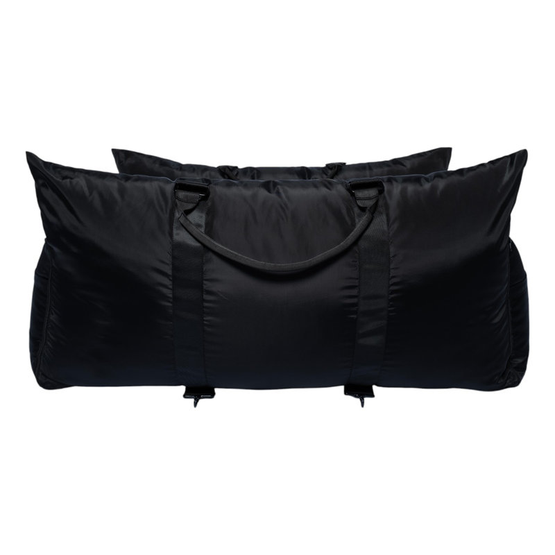 Marco Two Seater Travel Pet Bed, Noir, Noir